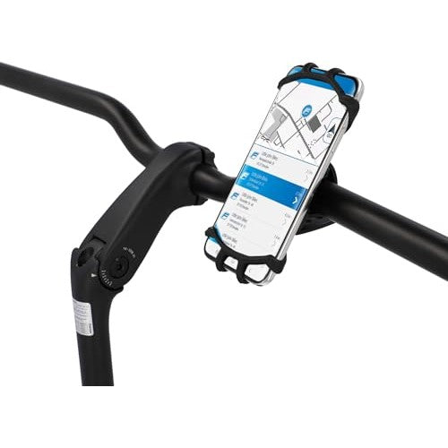 Fischer - 360° Silicone Bicycle Smartphone Holder, Easy to Assemble, Secure Fit