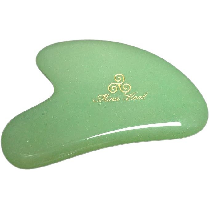 Jade Stone Facial Massager for Facial Lifting and Tightening Massage, Anti-Wrinkles, Anti-Aging Gua Sha Wrinkles Removal Massage, Skin Care and Rejuvenation - Medaid International