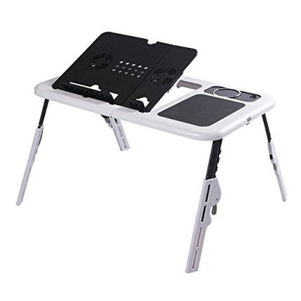 Tempo Di Saldi - Folding Tablet Table with Fans, Notebook Rest, Compact Design