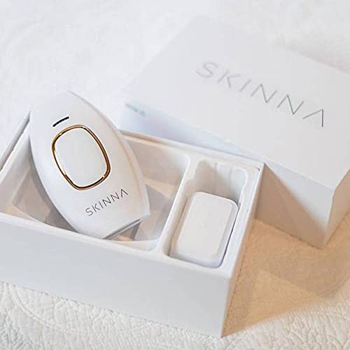 Skinna IPL Laser Hair Removal System | Laser Hair Remover, Permanent Hair Removal for Women & Men | Hair Laser Removal at Home for Face, Arms, Legs, Body, Bikini Line | Painless Hair Removal Laser - Medaid International