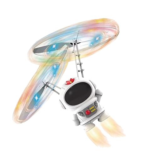 Shanrya - Flying Spaceman Kids Drone with Infrared Induction & LED Lights