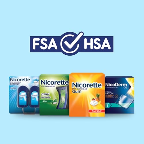 NicoDerm CQ Step 1 Nicotine Patches to Quit Smoking, 21 mg, Stop Smoking Aid, 14 Count - Medaid International