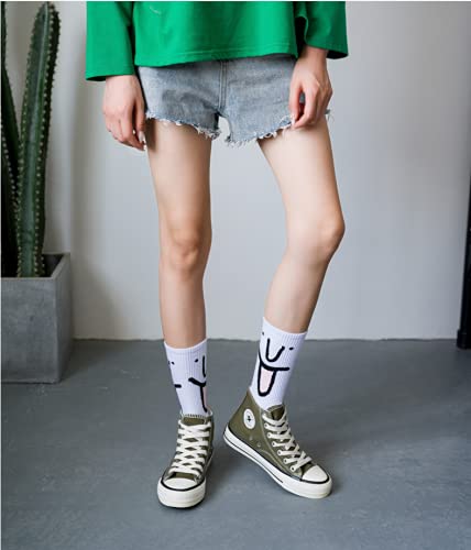 MORSNE Funny socks Novelty Cute Cool Colorful Cotton socks for Women and Men Cozy Gifts,10 pairs set - Medaid International