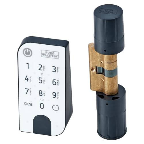 Burg-Wächter - Electronic Door Lock secuENTRY with PIN Code, App Control, Remote Key