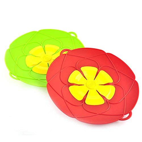 Silicone Spill Stopper Lid – Anti-Boil Over Cooking Cover