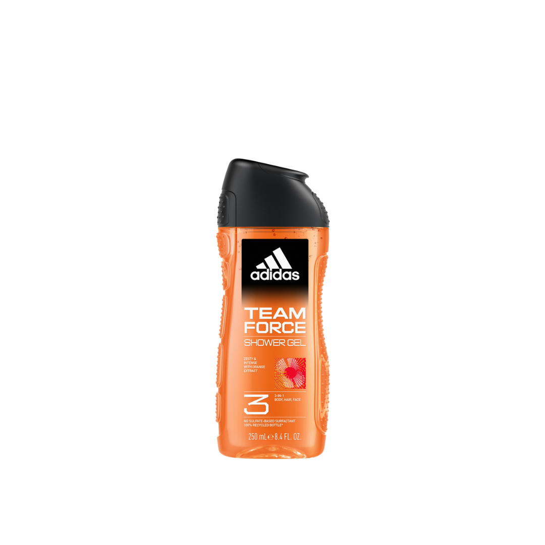 Adidas New 3 In 1 Shower Gel 250ml For Men - Medaid International