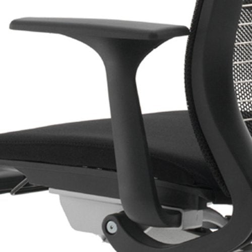 Steelcase Think Chair - Sophisticated, Multi-User - Five Points of Adjustability - Ergonomic Office Chair - Spine Comfort - Lumbar Support - Adjustable Arms - 3D Licorice Mesh Fabric Chair - Medaid International