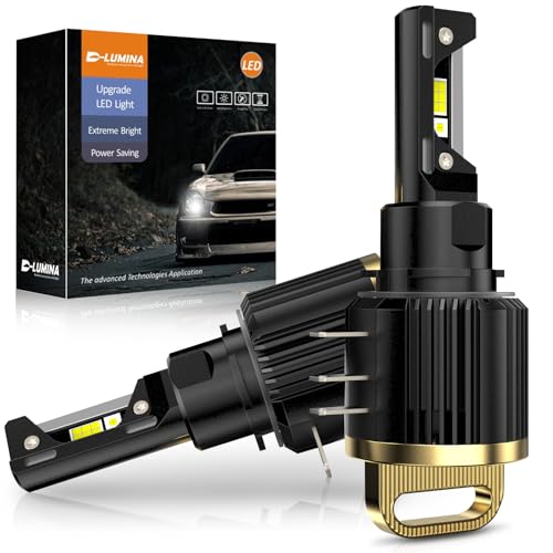 D-Lumina - H15 LED Canbus Bulbs, 120W 12000lm, 6500K, CSP Chip, Pack of 2