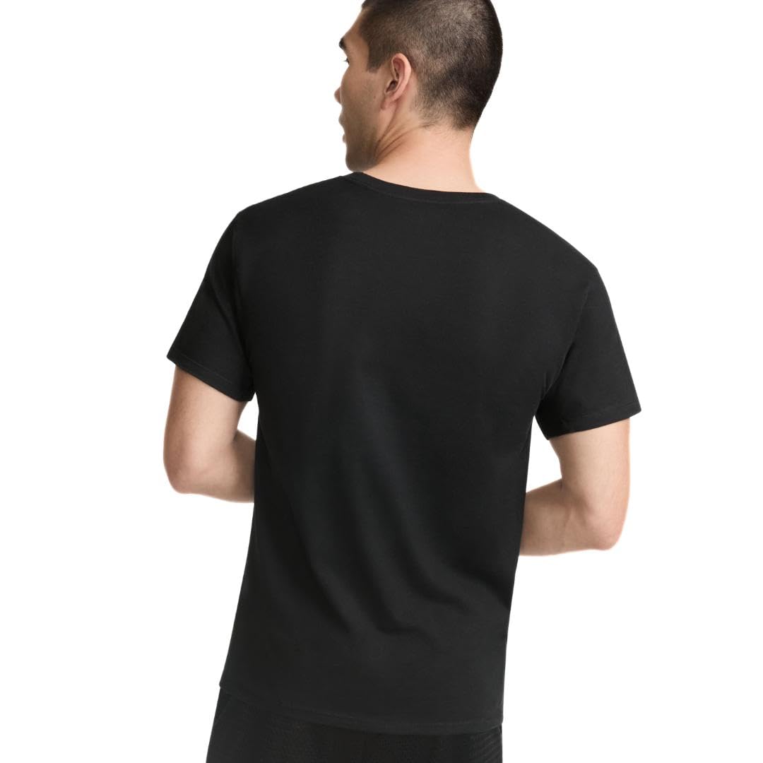 Champion mens Classic T-shirt, Classic Script T Shirt, Black-y06794, XX-Large US - Medaid International