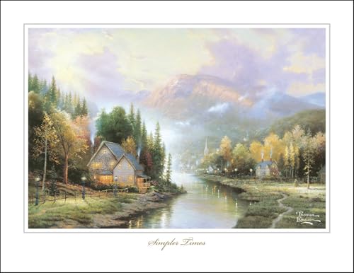 Thomas Kinkade Collector's Scripture Edition 2026 Deluxe Wall Calendar + Print - Medaid International