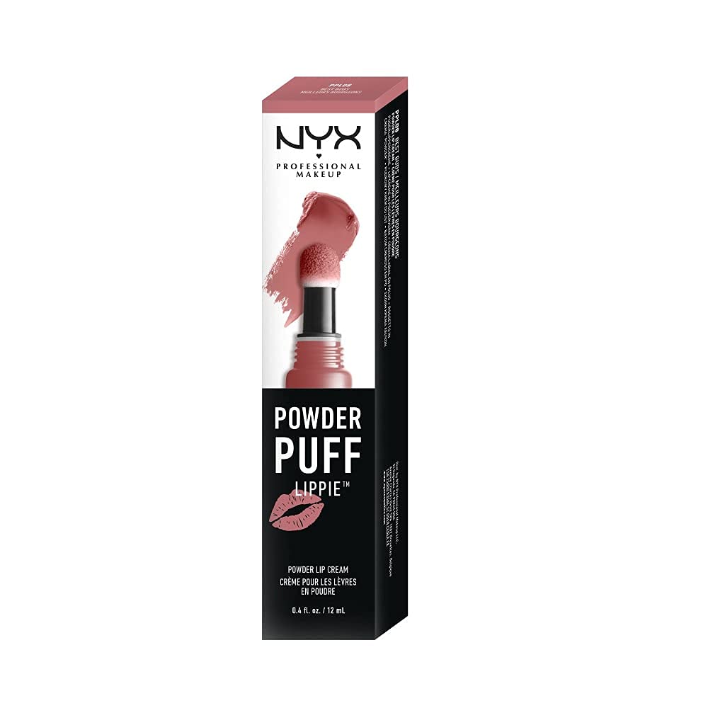NYX PROFESSIONAL MAKEUP Powder Puff Lippie Lip Cream, Liquid Lipstick - Best Buds (Nude Rose) - Medaid International