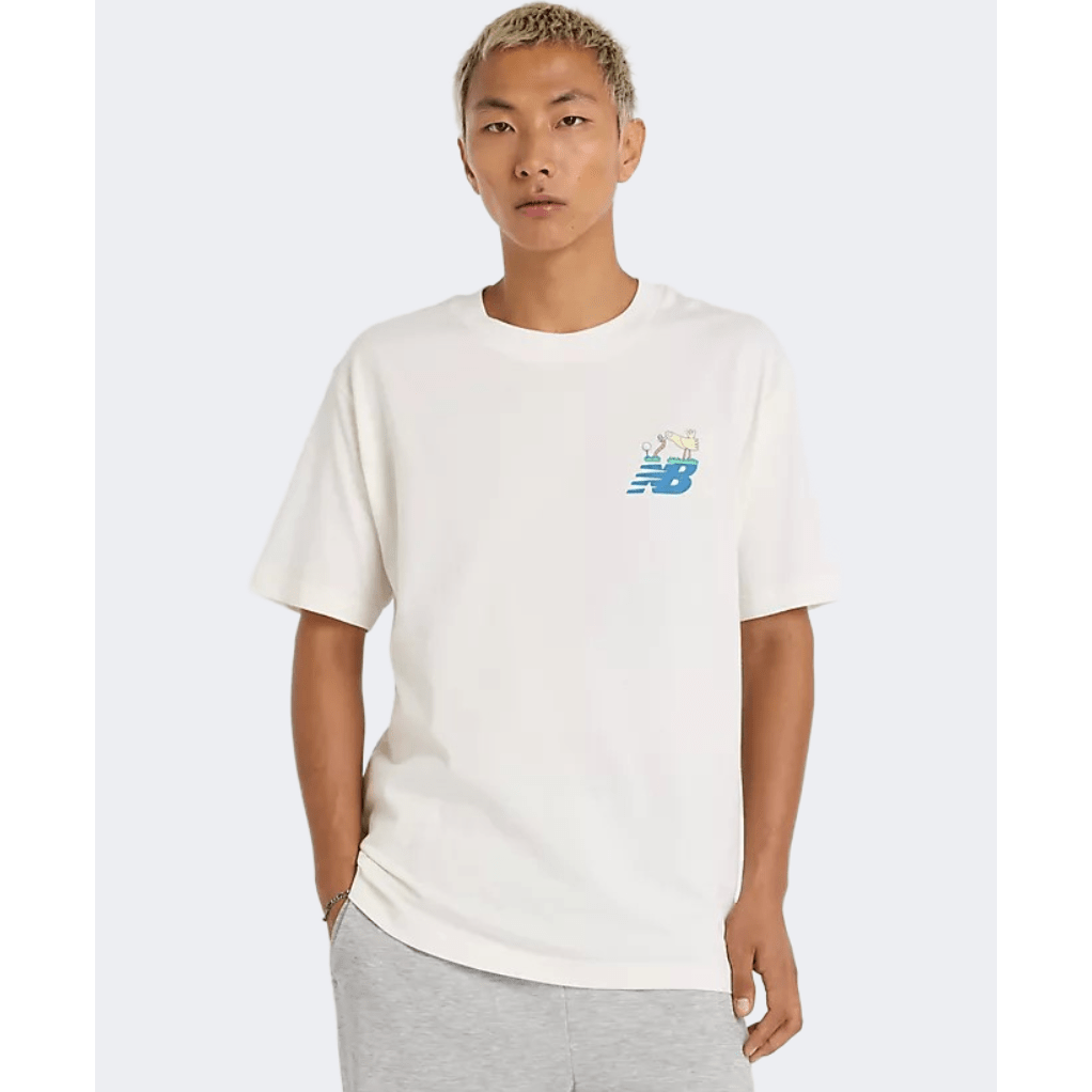 New Balance Athletics Golf Cartoon Men Lifestyle T-Shirt Sea Salt - Medaid International