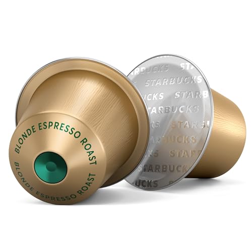 Starbucks Espresso Blonde Roast 80 Count Nespresso Compatible Pods for Nespresso Original Line System Only