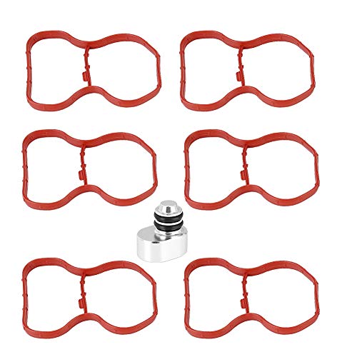 Akozon - Twist Flap Plug Extinguishing Set Rubber for BMW N57 Series