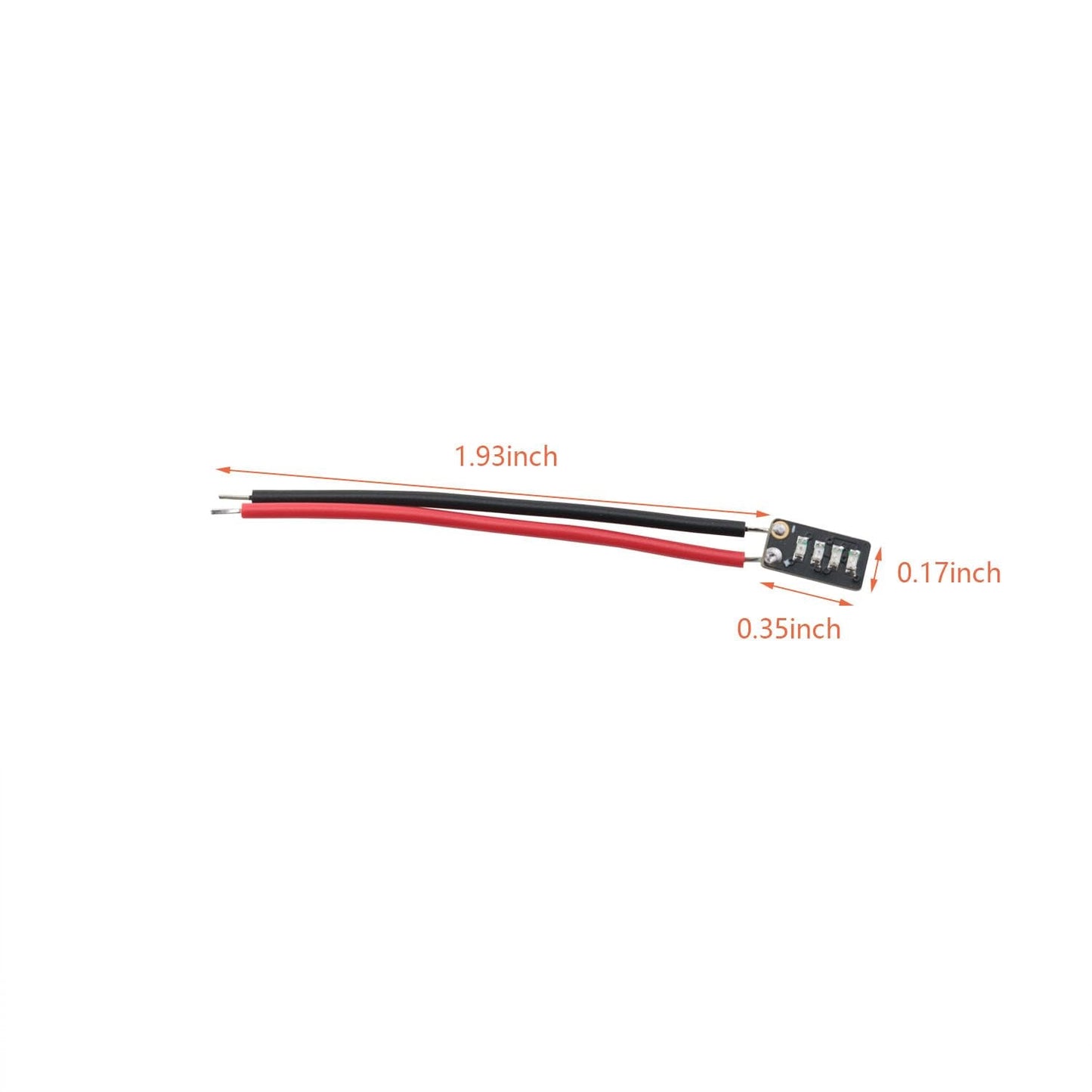 DGZZI 2PCS Single String Mini Lithium Battery Indicator Capacity Module 3.7 to 4.2V 4 Cell Charge Display Board - Medaid International