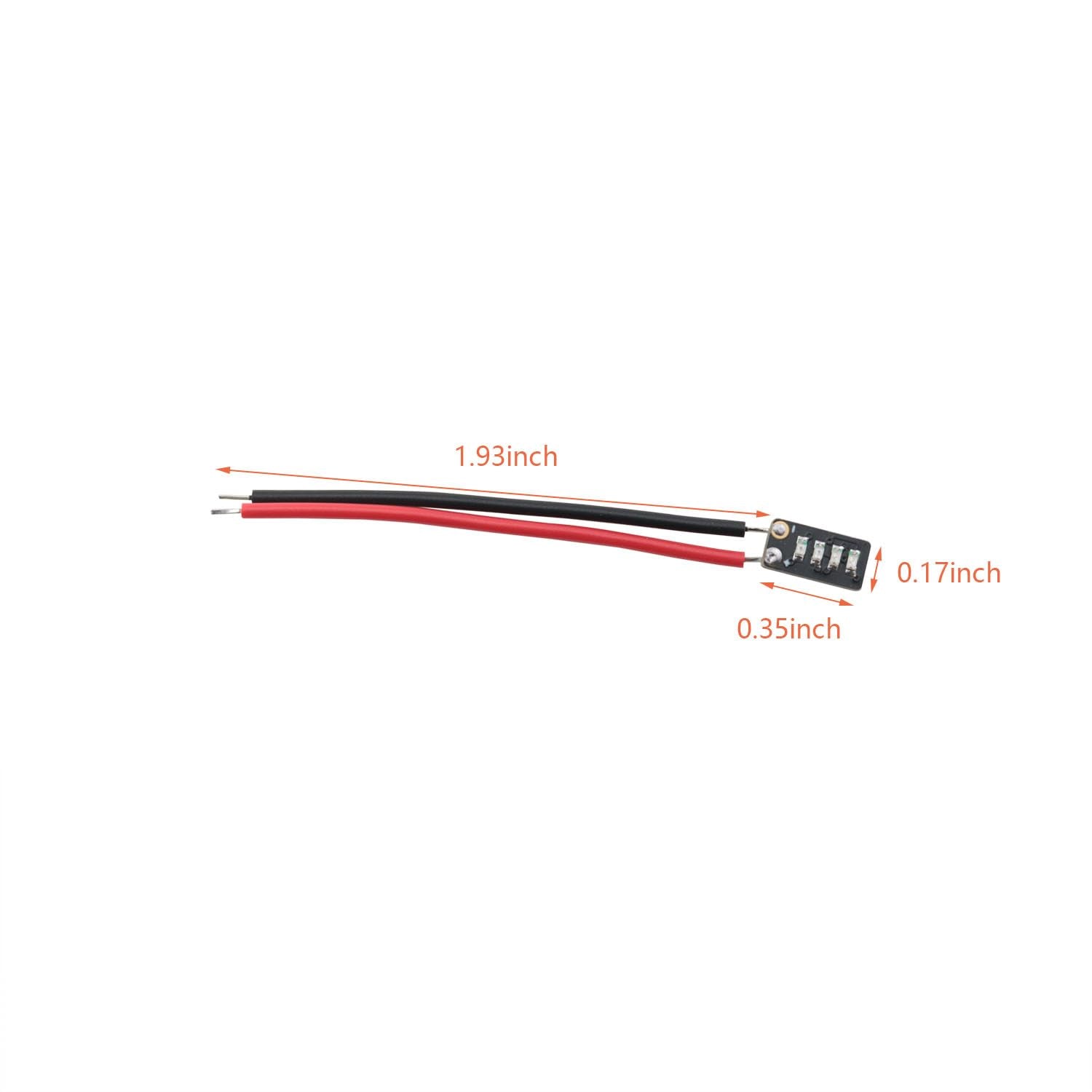 DGZZI 2PCS Single String Mini Lithium Battery Indicator Capacity Module 3.7 to 4.2V 4 Cell Charge Display Board - Medaid International
