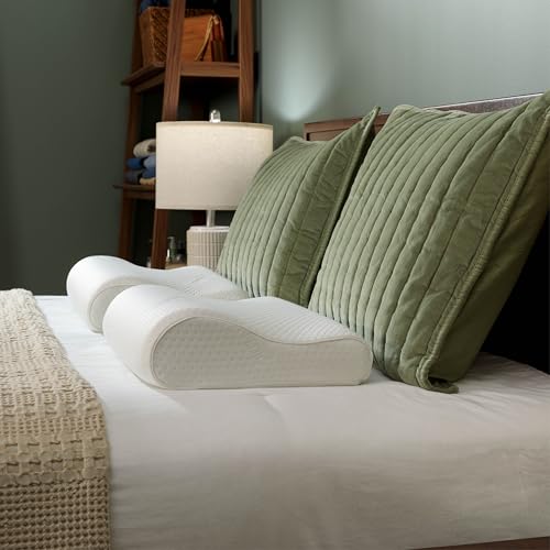 Tempur-Pedic TEMPUR-Ergo Neck Pillow, Medium Profile, White - Medaid International