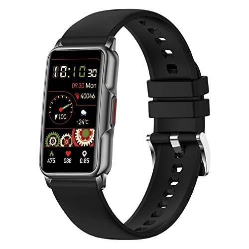 Ecosoon - IP68 Waterproof Smartwatch with Heart Rate Monitor & 123 Sports Modes