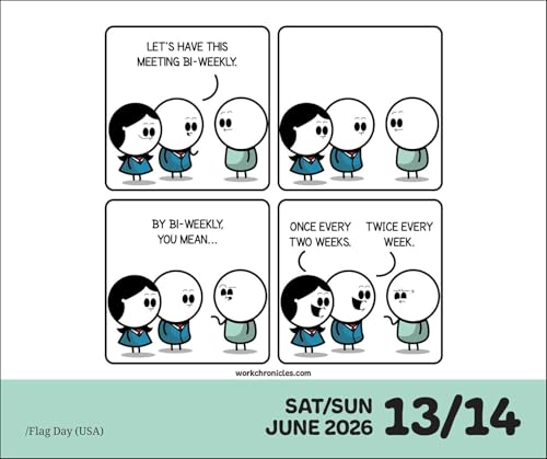 Work Chronicles 2026 Day-to-Day Calendar - Medaid International