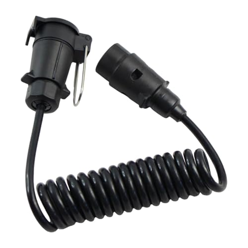 Generic - 7 Pin Trailer Extension Cable with Durable TPU Coating and Quality Copper Wire