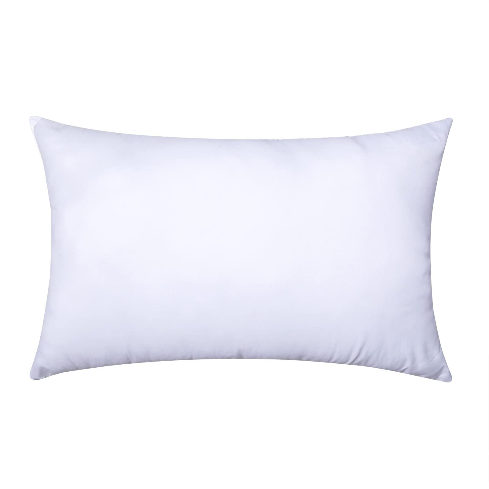 MIULEE Throw Pillow Insert Premium Pillow Stuffer Sham Rectangle for Decorative Cushion Bed Couch Sofa 12x20 Inch - Medaid International