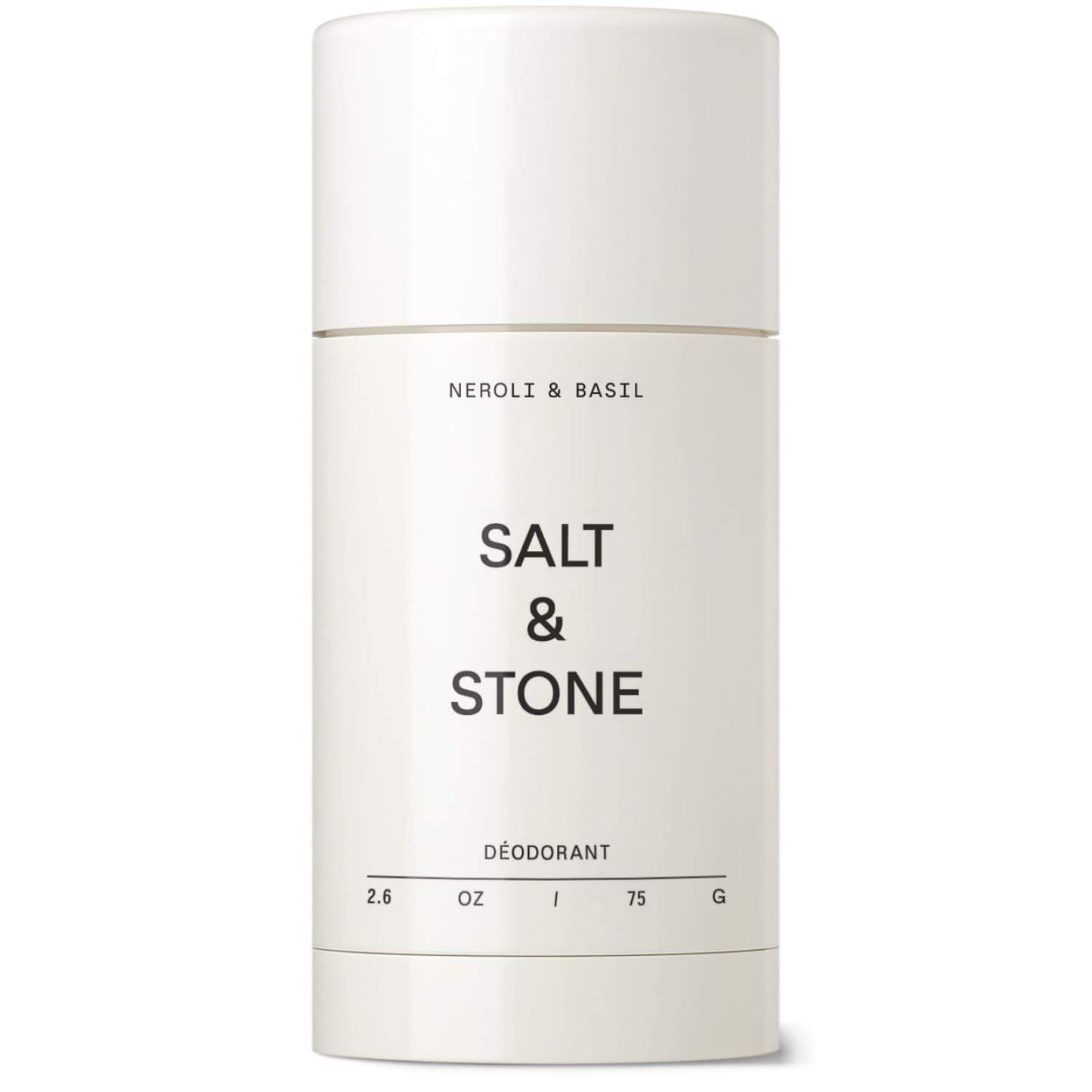 SALT & STONE Aluminum Free Deodorant | Extra Strength 48 Hour Protection for Women & Men | Made with Seaweed Extracts, Shea Butter & Prebiotics (Neroli & Basil) - Medaid International