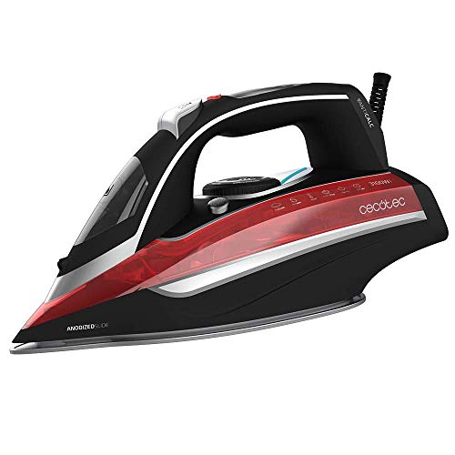 Cecotec - 3D Force Anodized Ironing Station with 230 g/min Steam Boost, 65 g/min Continuous Steam, Anti-Lime System