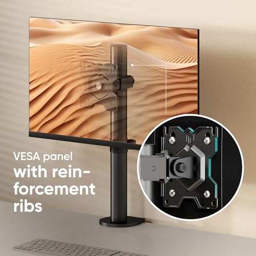 Onkron - Adjustable Monitor Arm for 13-34" Screens, VESA Compatible, 8 kg Capacity