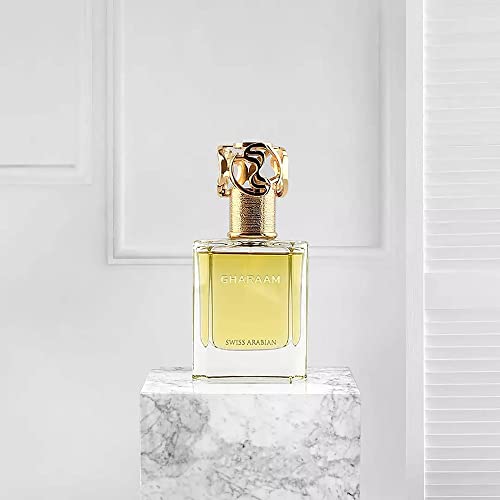 Swiss Arabian Gharaam - Luxury Products From Dubai - Long Lasting, Addictive Personal EDP Spray Fragrance - Seductive Signature Aroma - 1.7 Oz - Medaid International