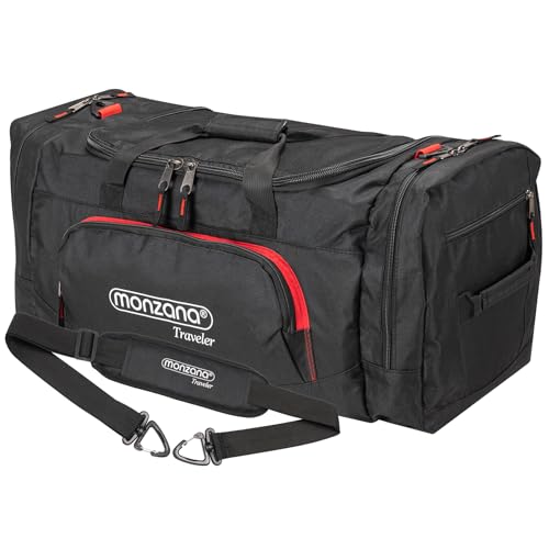 Monzana - Sports Bag & Travel Bag with Shoe Compartment, Waterproof, 90L