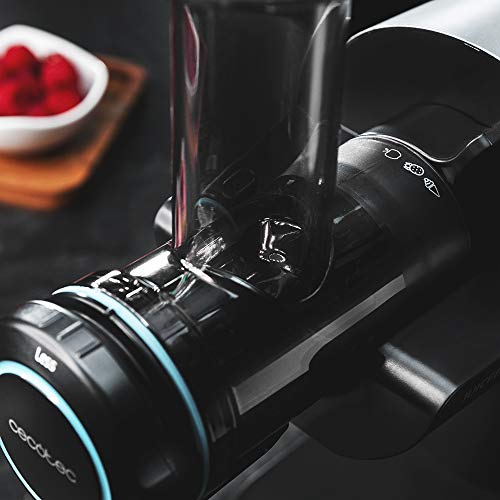 Cecotec - Juice&Live 2000 EasyClean Juicer, 150W, Slow Speed 70RPM, Pulp Regulator