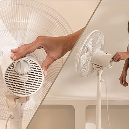Cecotec - EnergySilence 535 2in1 Fan, 40W Power, 16" Diameter, Height Adjustable
