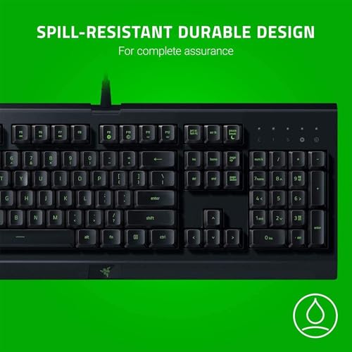 Razer - Cynosa Lite Gaming Keyboard with RGB Chroma, Fully Programmable Keys, Spill Resistant