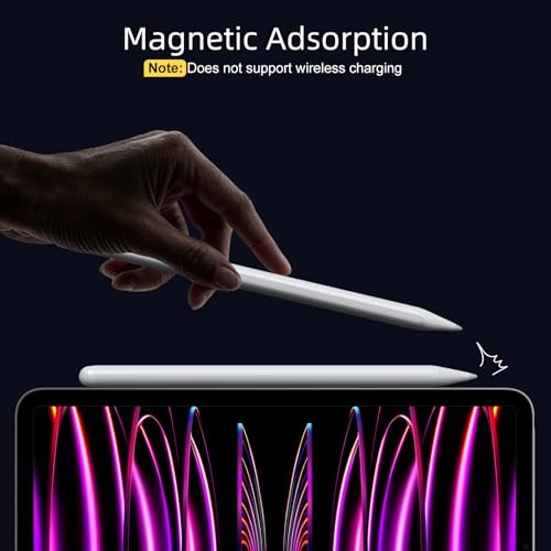 JamJake - Fast Charging Stylus Pen for iPad 6th-11th Gen, Compatible with 2018-2025 Models