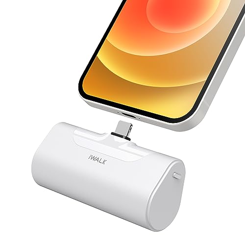 IWALK - 4300mAh Ultra-Compact Power Bank, Portable Charger for iPhone 13/12/11