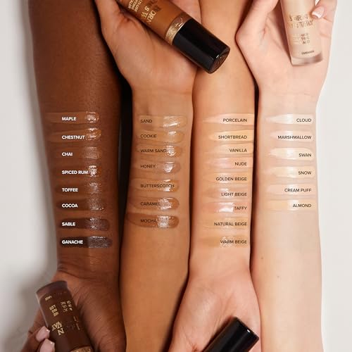 Too Faced Born This Way Super Coverage Multi-Use Concealer | Full Coverage, Non-Comedogenic, Oil Free + Long Lasting Concealer | Hyaluronic Acid + Coconut Water, 0.45 Fl Oz, Light Beige - Medaid International