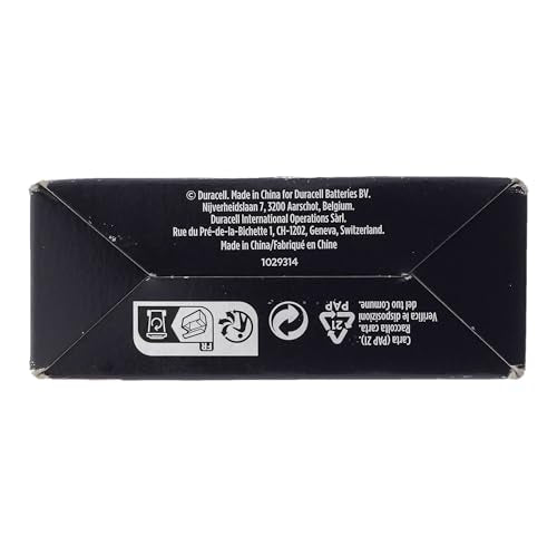 DURACELL CR123 (10 Pack) High Power Lithium Battery 3V (CR123A / CR17345) – Long life guarantee – For Cameras, Flashlights, Smoke Detectors, Small Devices – 10–Year Storage Guarantee - Leak Prevention - Medaid International