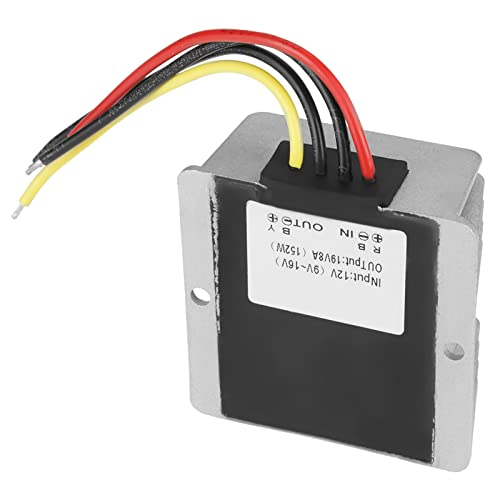Zaweliyo - Waterproof DC12V to DC19V Boost Converter, 8A, 152W Output