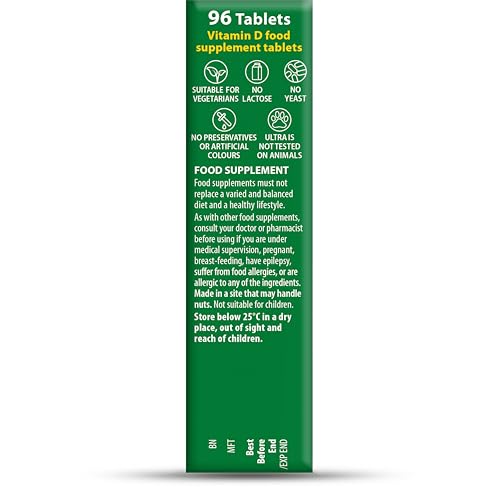 Ultra by Vitabiotics Vitamin D Tablets x 96 - Medaid International