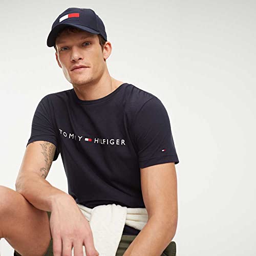 Tommy Hilfiger Men's Logo T-Shirt, Blue, L - Medaid International