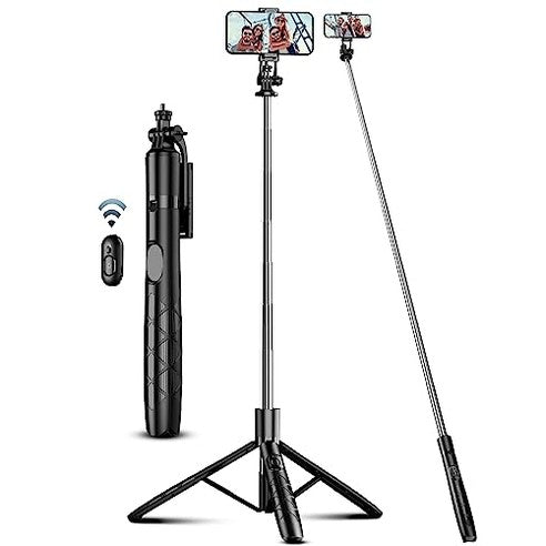 Selfieshow - 180 cm Tripod Stand & Selfie Stick with Wireless Remote, Universal Phone Holder