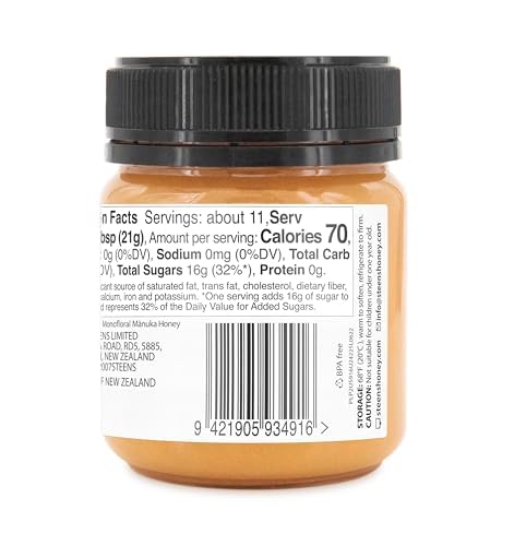 Steens Manuka Honey - UMF 24+ and MGO 1122+ - Pure & Raw 100% Certified Manuka Honey - Bottled and Sealed in New Zealand - 7.9 oz - Medaid International