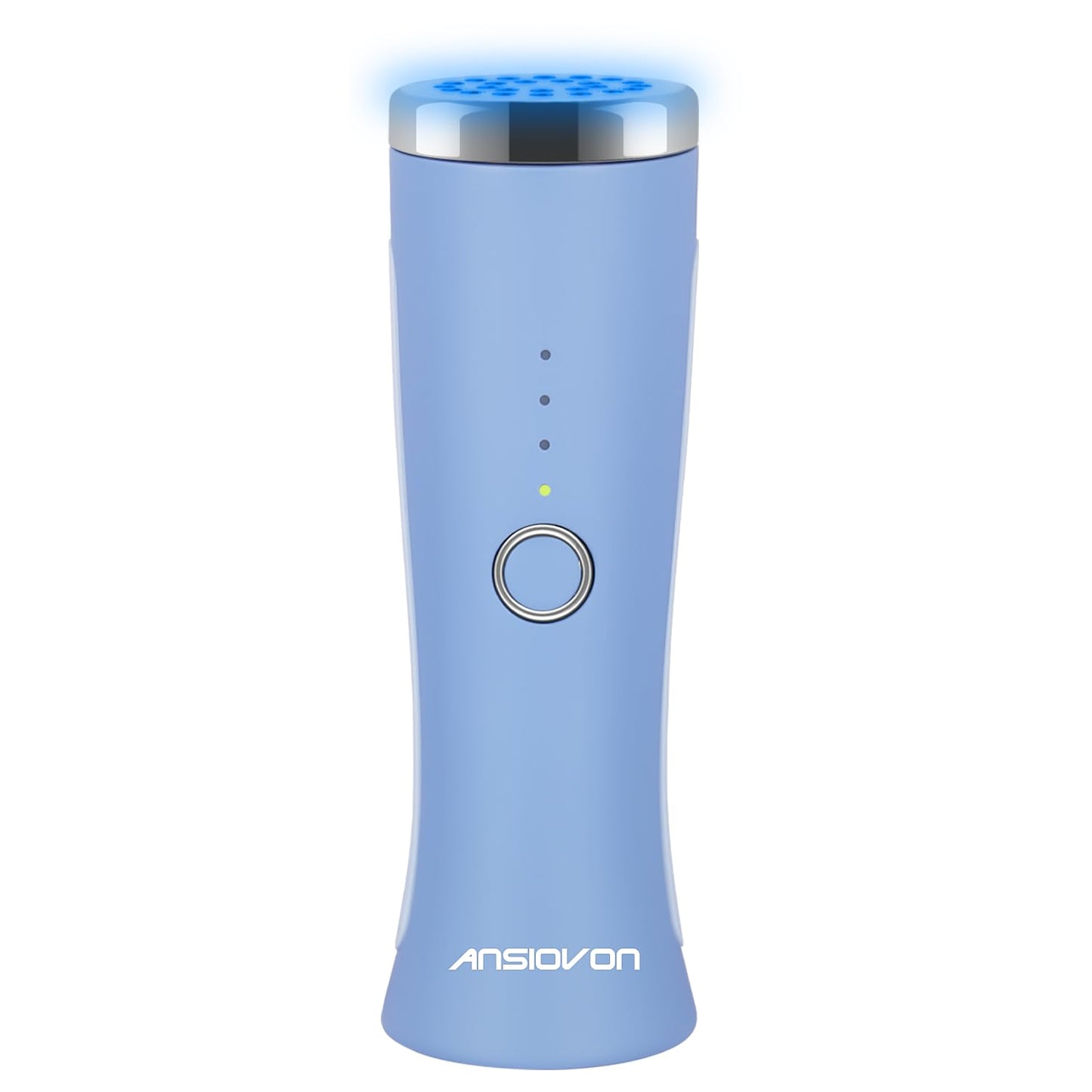 ANSIOVON Blue Light Therapy Device for Acne Spot Treatment - LED Acne Blue Light Therapy Wand for Face - Medaid International