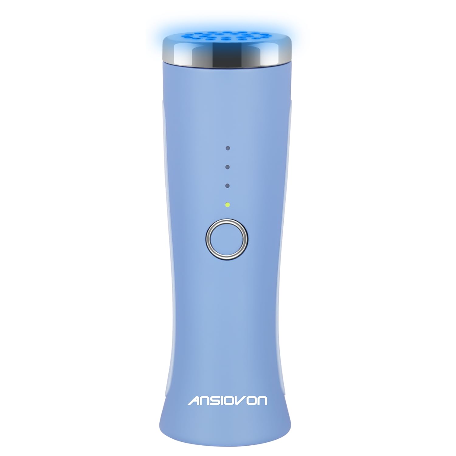 ANSIOVON Blue Light Therapy Device for Acne Spot Treatment - LED Acne Blue Light Therapy Wand for Face - Medaid International