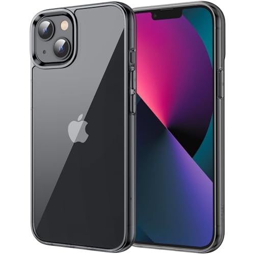 JETech - iPhone 13 Case, Shockproof Bumper, Anti-Scratch Clear Back, Non-Yellowing