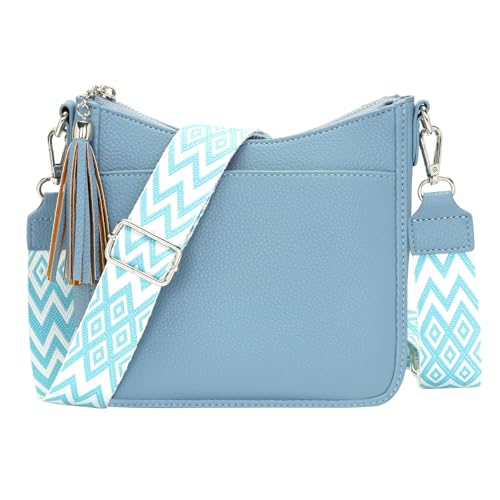 Yisuohom - Small Crossbody Bag with Multiple Pockets, Stylish Black Design