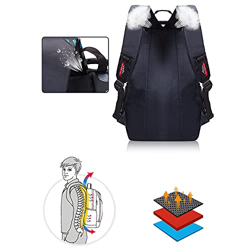 Sopnorm - Waterproof Durable School Backpack for Boys, Ideal for Grades 2-5