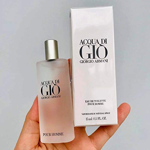 Giorgio Armani Eau De Toilette Spray .5 Oz (Men) - Acqua Di Gio - Medaid International