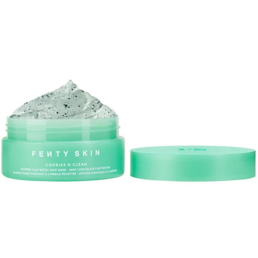 fenty-skin-cookies-n-clean-whipped-clay-pore-detox-face-mask-with-salicylic-acid-charcoal-75-ml - Medaid International