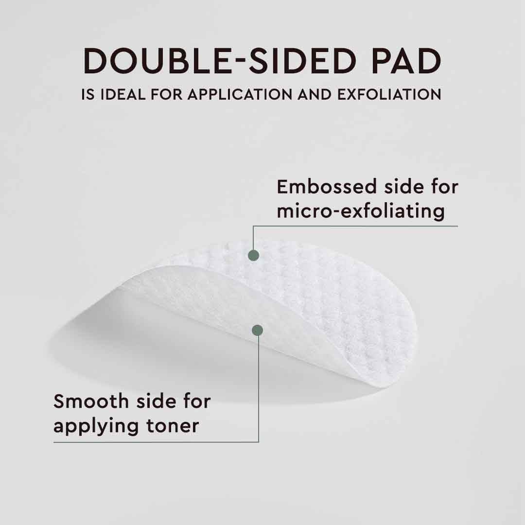 The Face Shop Tea Tree Toner Pads - Improve Uneven Skin Tone, Pore Minimizer - Exfoliating Dual Sided Toner Pad - AHA, BHA, PHA, Hyaluronic Acid - Cotton Facial Pad - Korean Toner - Korean Skin Care - Medaid International